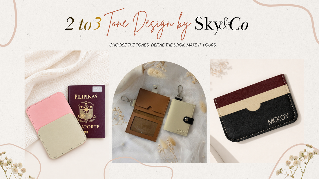 The 2 to 3 Tone Design by Sky & Co!